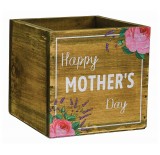 Wooden Cube - Happy Mother's Day