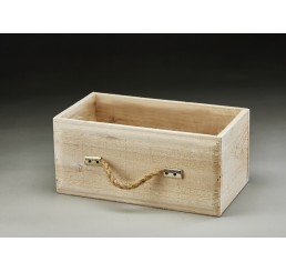 Wooden Drawer w/ Rope Handle