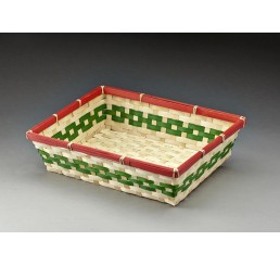 Rectangular Bamboo Basket