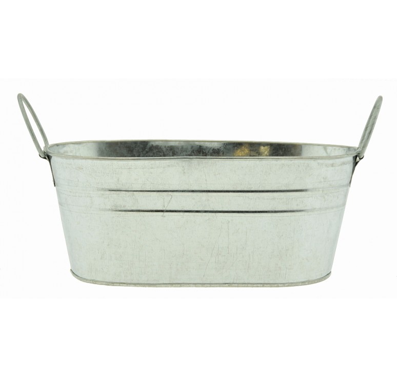 12 Oval Metal Container