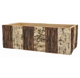 Rectangular 2-Tone Wooden Container