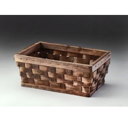 Rectangular Wood Chip Container