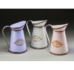 French-Inspired Metal Pitcher  