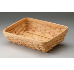 Woodchip Rectangular Tray  