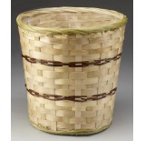 10" Bamboo Planter Basket / Pot Cover 