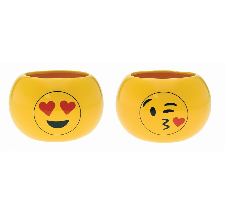 Ceramic Emoji Containers