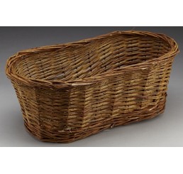 Peanut-Shaped Unpeeled Willow Basket