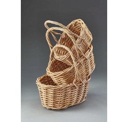 Oval Set/3 Indonesian Split-Rattan