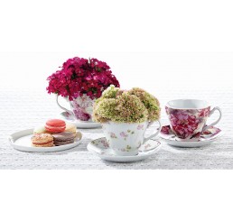 Ceramic Tea Cup and Saucer