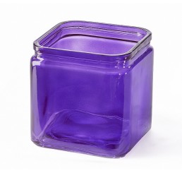 Glass Cube - Purple