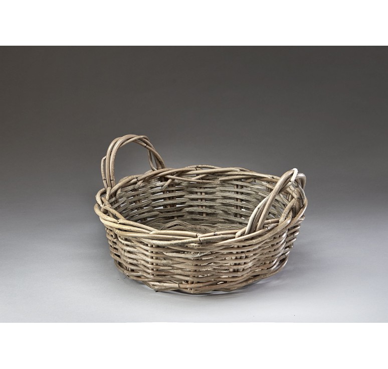 Indonesian Split-Rattan Dish Garden - 10"