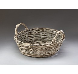 Indonesian Split-Rattan Dish Garden - 14"  