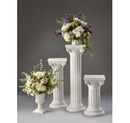 Adjustable, White Plastic Pillar **Low Inventory.