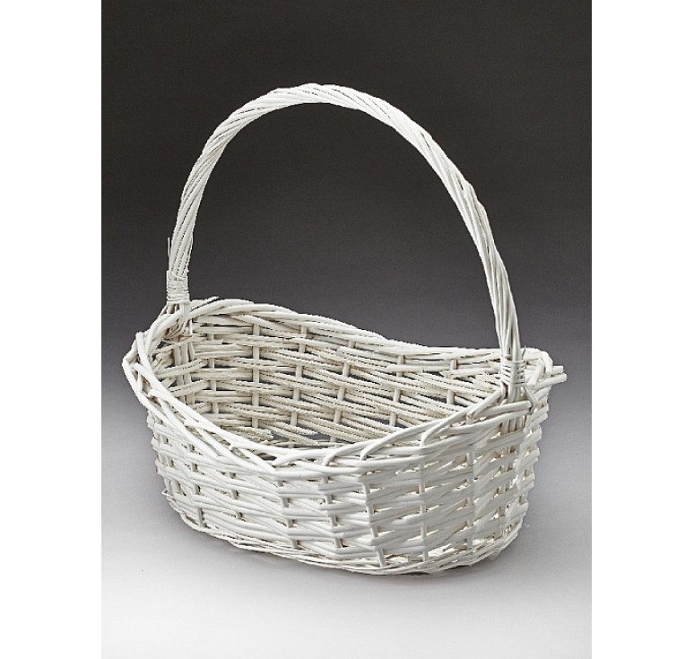 Oval Willow Single Avail Natural or Painted