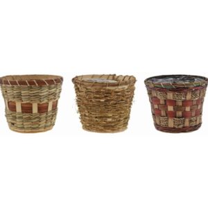 3 Assorted Design Planters