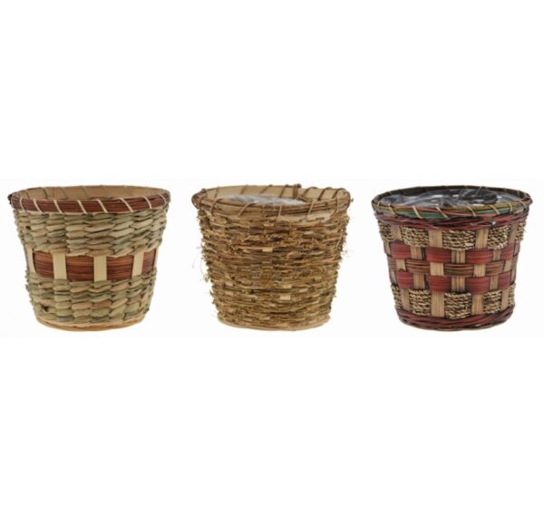 3 Assorted Design Planters
