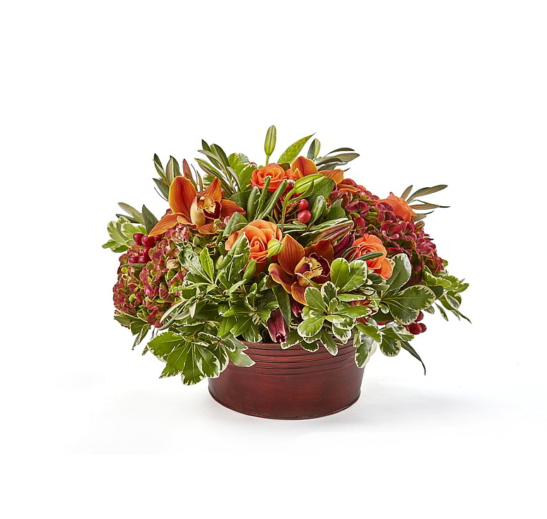 Assorted Color Round Metal Container - Image 2