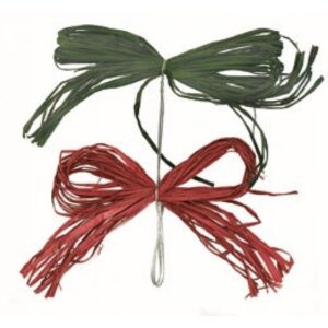 5" Raffia Bow