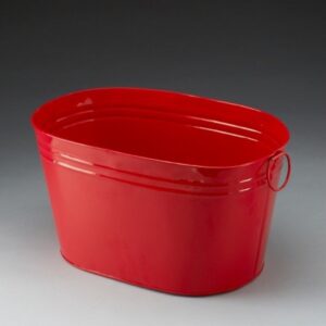 Oval Metal Pail
