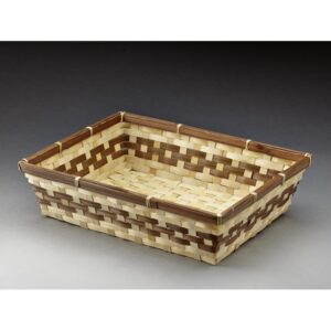 Rectangular Bamboo Basket - 15"L