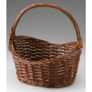 Oval Willow Basket Avail Natural or Painted