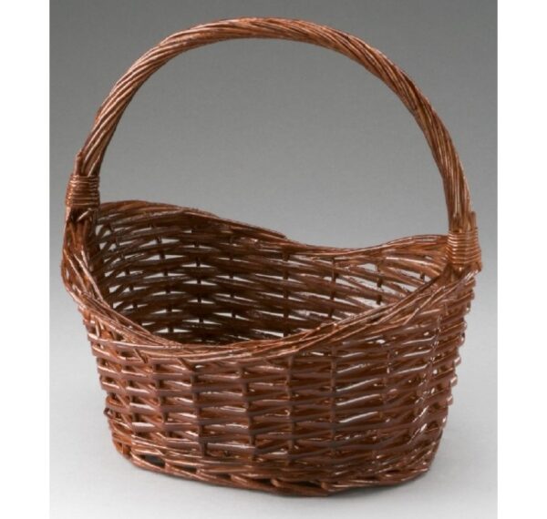 Oval Willow Basket Avail Natural or Painted