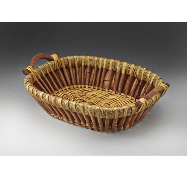 Willowith Woodchip Tray with Wooden Ear Handles