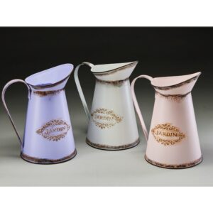 French-Inspired Metal Pitcher