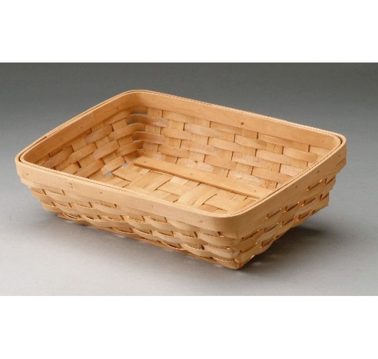 Woodchip Rectangular Tray
