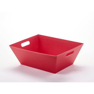Rectangular Paperboard Container - Red