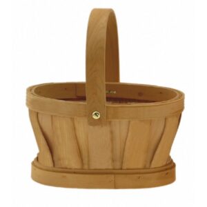 Oval Woodchip Single with Drop Handle