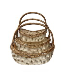 Set of 3 Two-Tone Willow