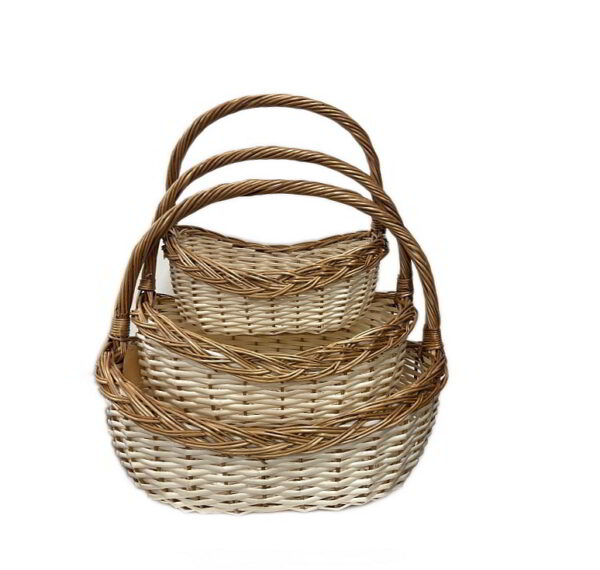 Set of 3 Two-Tone Willow