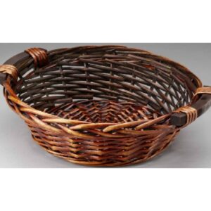 Round Willow with Wooden Ear Handles