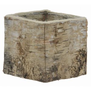 4.25" Square Wooden Container