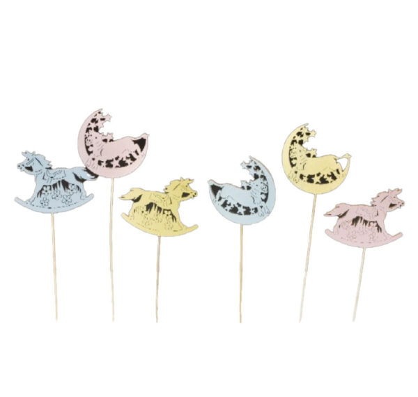 Assorted Wooden Baby Pick
