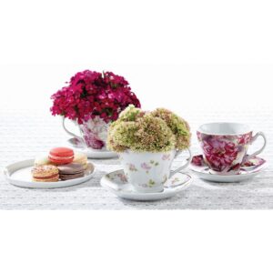 Ceramic Tea Cup and Saucer