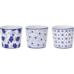 Blue & White Ceramic Containers
