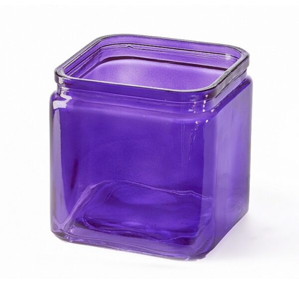 Glass Cube - Purple