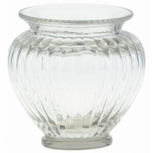 Glass Ginger Jar - Clear