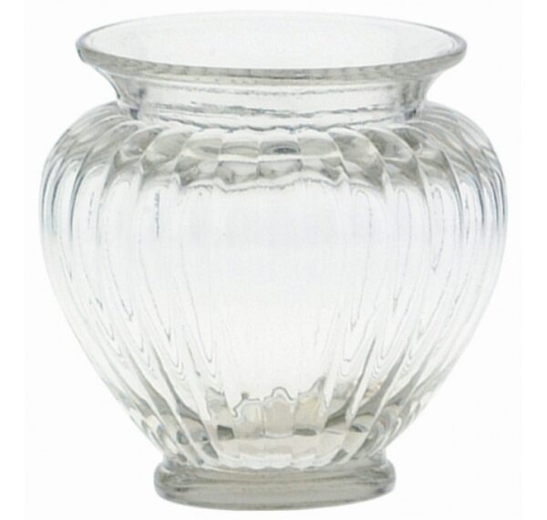 Glass Ginger Jar - Clear