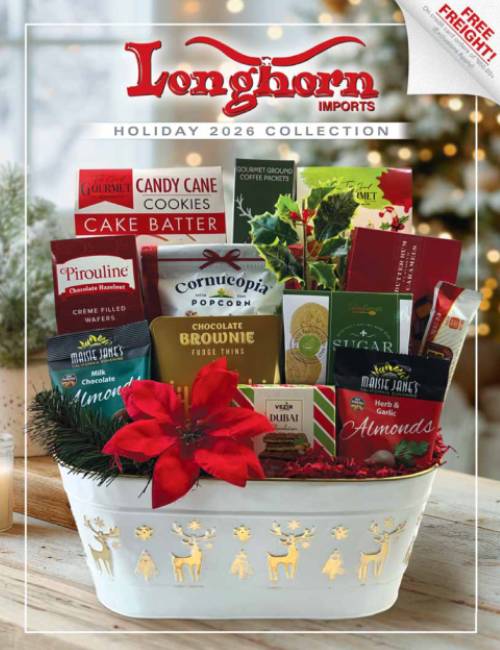 Longhorn Holiday Basket 2026