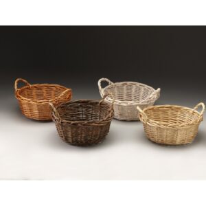 14" Round Willow Bowl