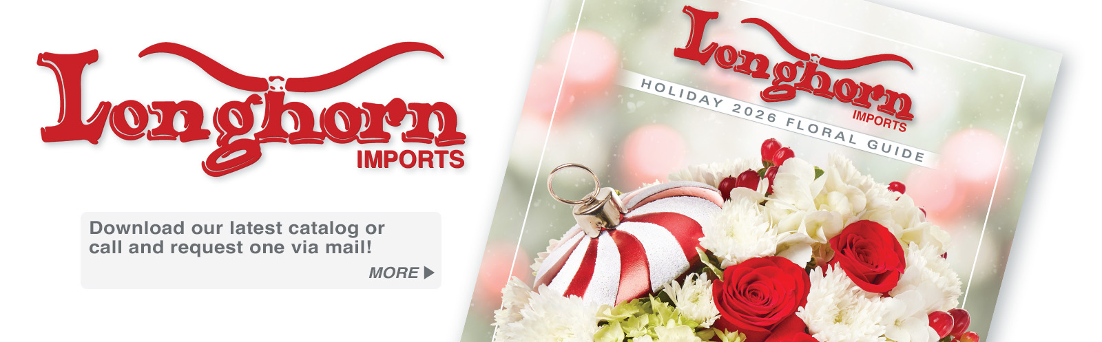 Longhorn Holiday Floral 2026